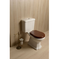 Kerasan RETRO WC kombi mísa 38, 5x72cm, zadní odpad, bílá 101301