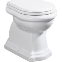 Kerasan RETRO WC mísa stojící, 38, 5x59cm, zadní odpad, bílá 101101