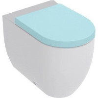 Kerasan FLO WC kombi mísa 36x60cm, spodní/zadní odpad, bílá 311701