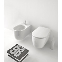 Kerasan NOLITA závěsná WC mísa, Rimless, 35x55cm, bílá 531401
