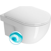 GSI CITY PRO závěsná WC mísa, Swirlflush, 35x52cm, bílá ExtraGlaze 911511