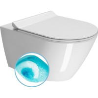 GSI KUBE X závěsná WC mísa, Swirlflush, 36x55cm, bílá ExtraGlaze 941511