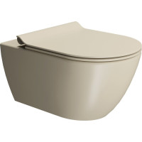 GSI PURA závěsná WC mísa, Swirlflush, 36x55cm, creta dual-mat 881508