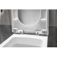 Aqualine DONA WC sedátko, Soft Close, bílá FD121