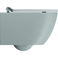 GSI PURA závěsná WC mísa, Swirlflush, 36x50cm, ghiaccio dual-mat 881615