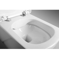 CREAVIT GLANC závěsná WC mísa, Rimless, 37x51, 5cm, bílá GC321