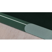 Aqualine Koupelnová předložka 50x80cm, absorpční, zelená PCD013