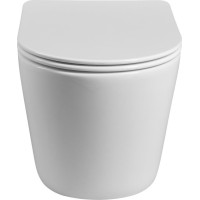 Sapho PACO závěsná WC mísa, Rimless, 36x53cm, bílá PZ1012WR