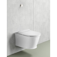 Sapho GALIA závěsná WC mísa, Rimless, 37x55cm, bílá PC081