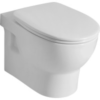 Isvea ABSOLUTE závěsná WC mísa, Rimless, 35x50cm, bílá 10AB02002