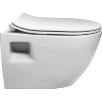 CREAVIT PAULA závěsná WC mísa, 35, 5x50cm, bílá TP325