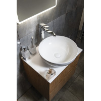 Sapho CORNELI stojánková umyvadlová baterie vysoká bez výpusti, prodloužená hubice, chrom CE07