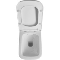 Bruckner WALTER závěsná WC mísa, Rimless, 37x52, 5cm, bílá 201.502.0