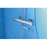 Sapho KIMURA vanový sloup s termostatickou baterií, chrom KU500