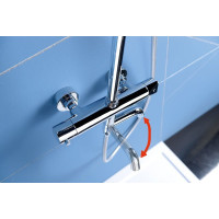 Sapho KIMURA vanový sloup s termostatickou baterií, chrom KU500