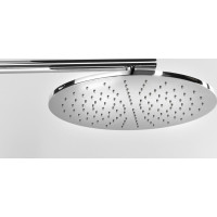 Polysan SPIRIT ROUND termostatický sprchový panel nástěnný, 250x1550mm, černá 71251