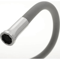 Sapho SILI stojánková dřezová baterie, flexibilní ramínko, stříbrná/chrom SR414