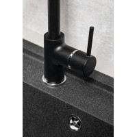 Sapho INOVA stojánková dřezová baterie, černá RH125B