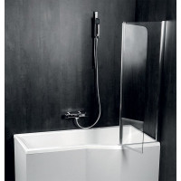 Polysan PALOMA vanová zástěna 1200mm, čiré sklo BS-120