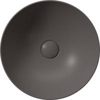 GSI PURA keramické umyvadlo na desku, průměr 40cm, bistro mat 884616