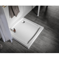 Gelco DIONA sprchová vanička z litého mramoru, čtverec 90x90x7, 5cm GD009