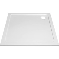 Aqualine TECMI sprchová vanička z litého mramoru, čtverec 90x90x3cm PQ009