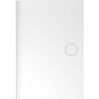 Polysan MIRAI sprchová vanička z litého mramoru, obdélník 90x80x1, 8cm, levá, bílá 73167