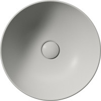 GSI NUBES keramické umyvadlo na desku průměr 40cm, cenere mat 903917