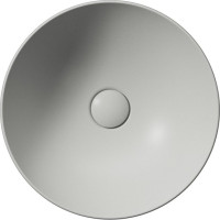 GSI PURA keramické umyvadlo na desku, průměr 40cm, cenere mat 884617