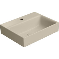 GSI NUBES keramické umývátko 40x32cm, broušená spodní hrana, creta mat 96849108