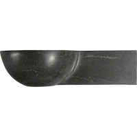 Sapho BLOK kamenné umývátko 40x23cm, antracit 2401-32