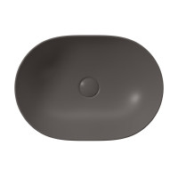GSI PURA keramické umyvadlo na desku, 50x35cm, bistro mat 886016
