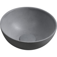 Sapho MINOR betonové umývátko na desku, Ø 26cm, šedá MR26017
