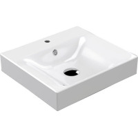 Kerasan CENTO keramické umyvadlo 50x45cm, bílá 353001