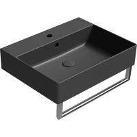 GSI KUBE X keramické umyvadlo 60x47cm, černá mat 9431126