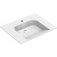 GSI COMMUNITY keramické umyvadlo 70x55cm, bez přepadu, bílá ExtraGlaze 7632111