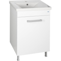 Aqualine SAVA 55 keramické umyvadlo nábytkové 55x46cm, bílá 2055