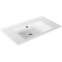 Aqualine ZUNO 75 keramické umyvadlo nábytkové 75x45cm, bílá 9075