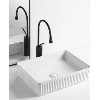 Sapho PICOBELLO keramické umyvadlo na desku 50x34cm, bílá AR485