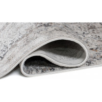 Kusový koberec FEYRUZ Frame - tmavě šedý/krémový