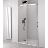 Polysan THRON LINE ROUND sprchové dveře 1600 mm, kulaté pojezdy, čiré sklo TL5016-5005