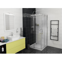 Gelco DRAGON čtvercový sprchový kout 800x800mm L/P varianta, rohový vstup GD4280GD4280