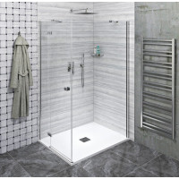 Polysan FORTIS LINE obdélníkový sprchový kout 800x900 mm, L varianta FL1080LFL3590
