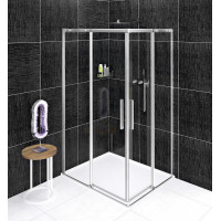 Polysan ALTIS LINE obdélníkový sprchový kout 1000x800 mm, L/P varianta, rohový vstup, čiré sklo AL1510CAL1580C