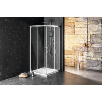 Gelco SIGMA SIMPLY obdélníkový sprchový kout 1100x800 mm, L/P varianta, rohový vstup, čiré sklo GS2111-04