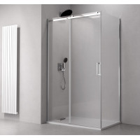 Polysan THRON LINE ROUND obdélníkový sprchový kout 1600x1000mm, kulaté pojezdy TL1610-5005