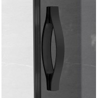 Gelco SIGMA SIMPLY BLACK obdélníkový sprchový kout 1200x1000 mm, L/P varianta, rohový vstup, čiré sklo GS2112B-03