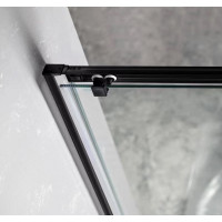 Gelco SIGMA SIMPLY BLACK čtvercový sprchový kout 900x900 mm, rohový vstup, čiré sklo GS2190BGS2190B
