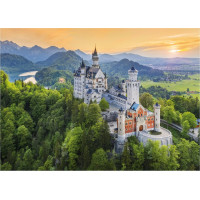 DINO Puzzle Jarní Neuschwanstein 1000 dílků