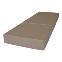 Rozkládací molitanová matrace ITAKA 195x65x15 cm - cappuccino
